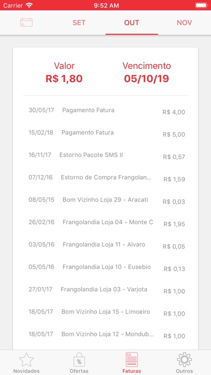 Cartão Frangolândia screenshot-3