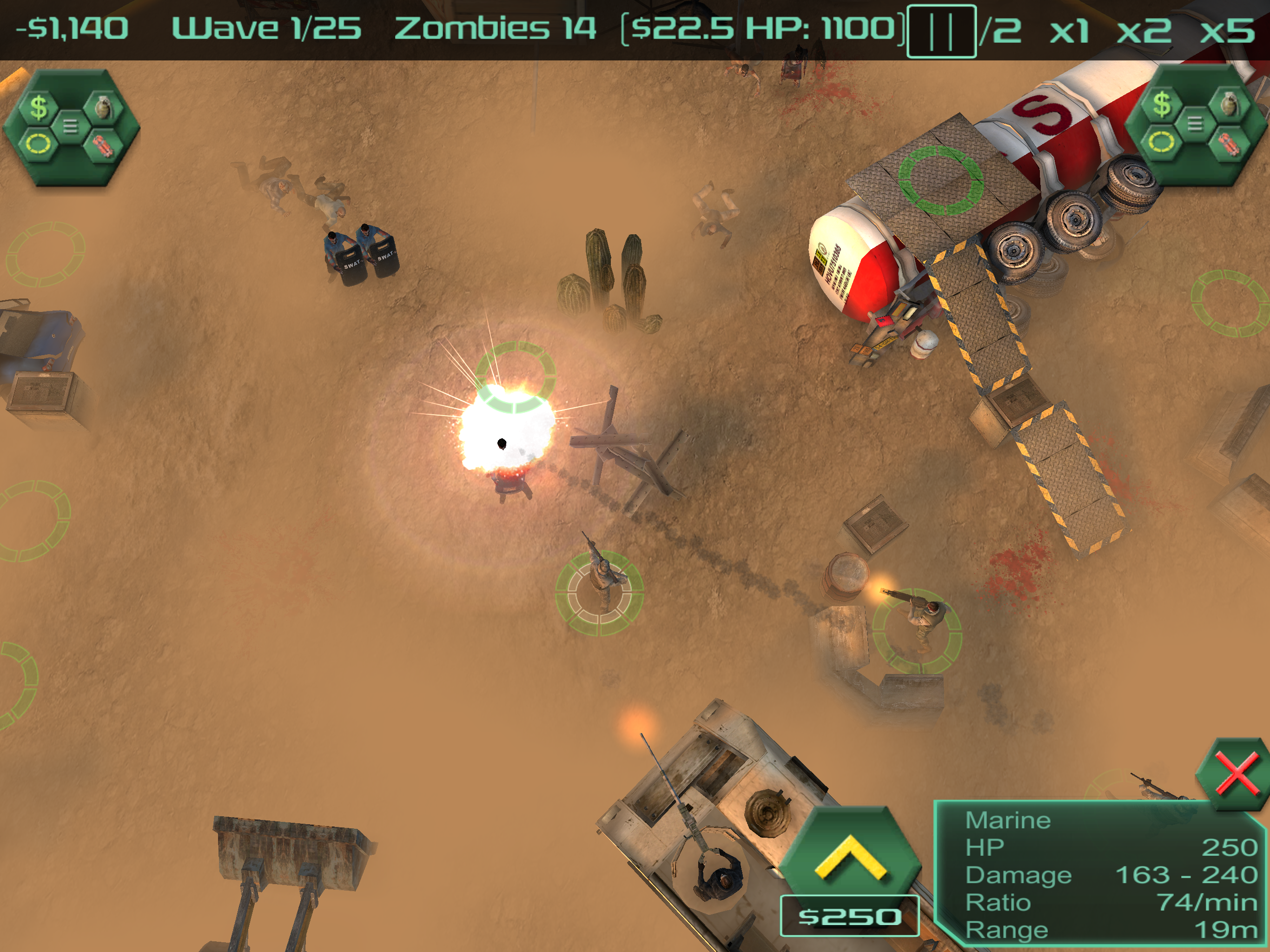 Zombie Defense HNG screenshot 9