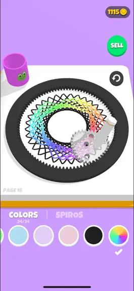 Game screenshot Spiro Art – Игра ASMR hack