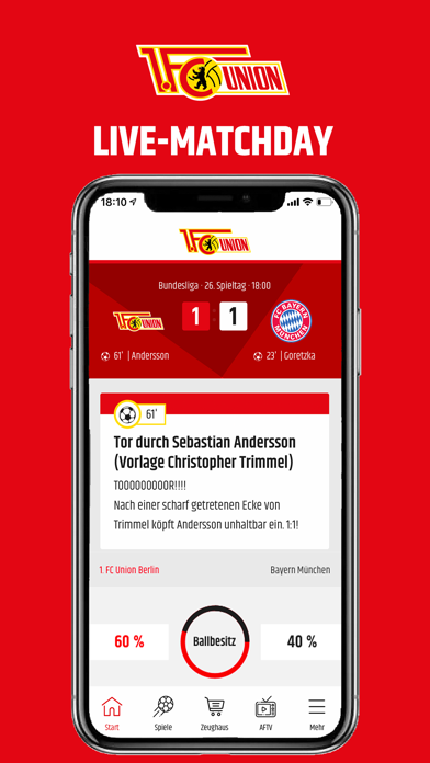 1. FC Union Berlin Screenshot