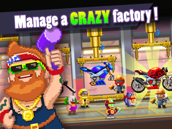 Motor World: Bike Factory iPad app afbeelding 1