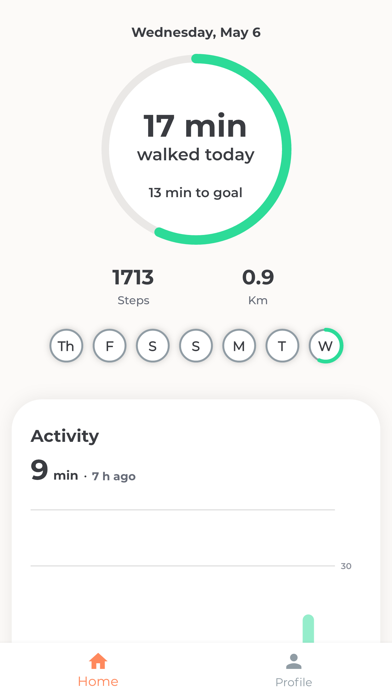 Agartee Health Monitor app screenshot