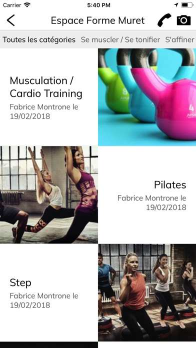 Screenshot #2 pour Espace Forme Muret