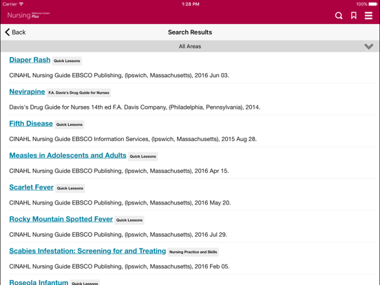 Screenshot #6 pour Nursing Reference Center Plus