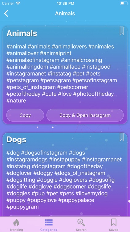 igTAG : Hashtags for Instagram