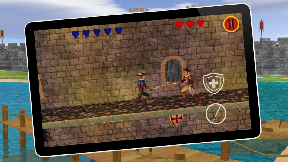 #2. Musketeers (iOS) Por: Tangram3D