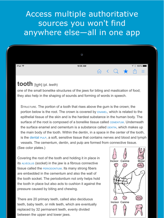 Screenshot #5 pour Dental Dictionary by Farlex