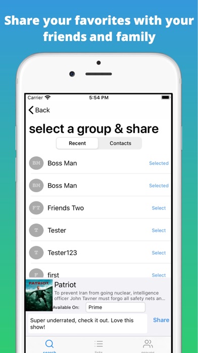 NowWhat Recommendations iPhone screenshot 3 - Social Networking app
