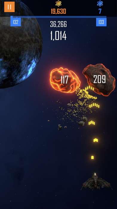 Screenshot #3 pour Asteroids Blast