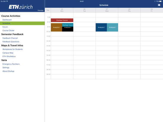 Screenshot #5 pour ETH EduApp