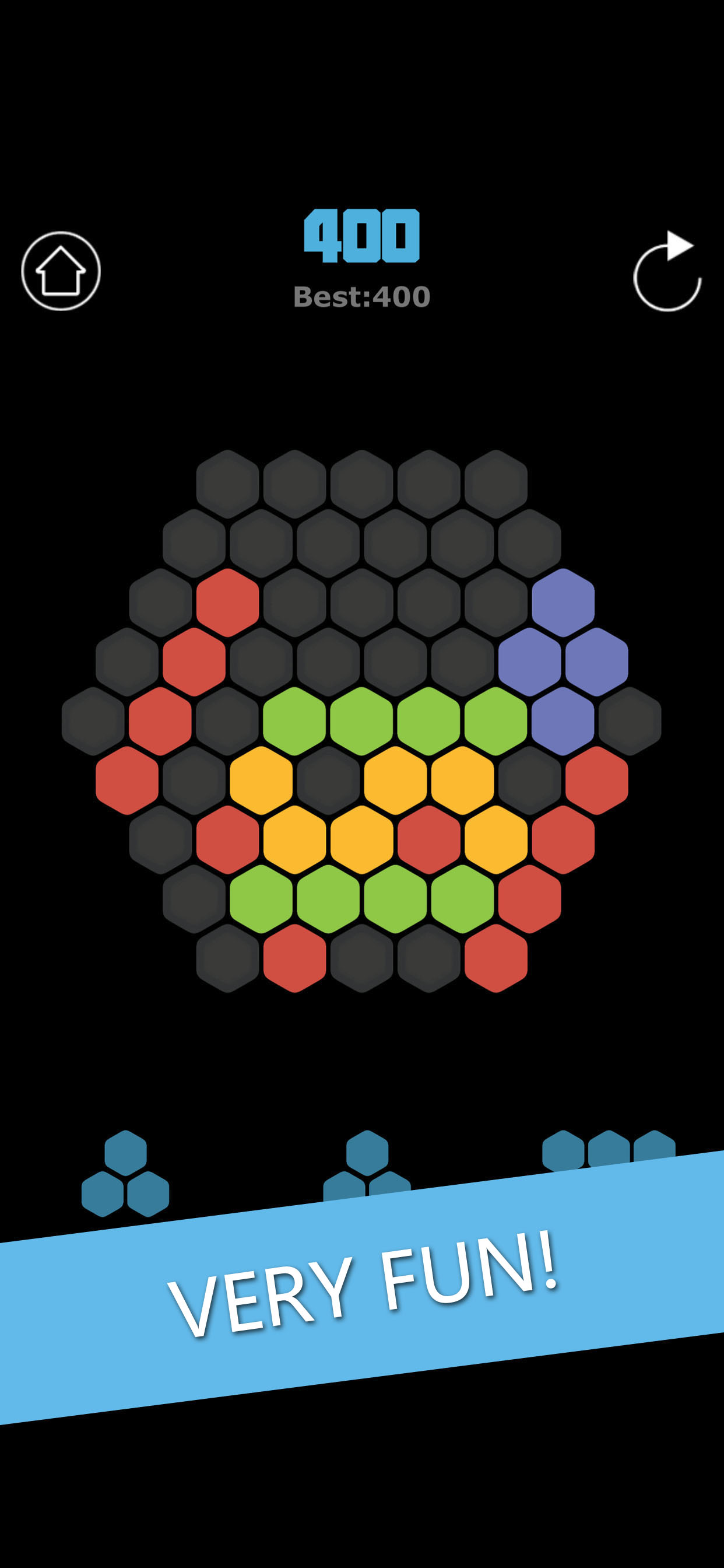 Hexagon Puzzle Blocks