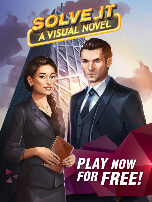 Solve It - A visual novel iPad screenshot 6 - Games app