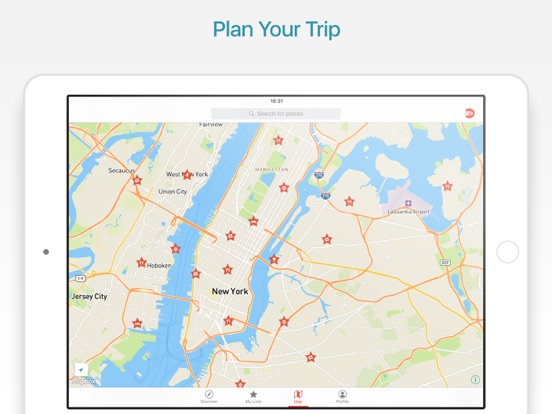 New York Travel Guide and Map iPad app afbeelding 1