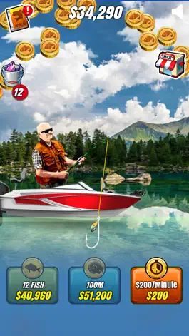 River Fishing - Idle Fisherman Game screenshot River Fishing - Idle Fisherman mod apk