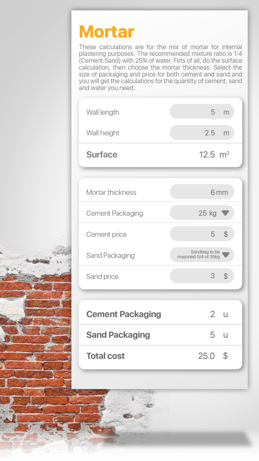 #5. Project Construction Estimator (iOS) 由: Hive 5 Studio DOO