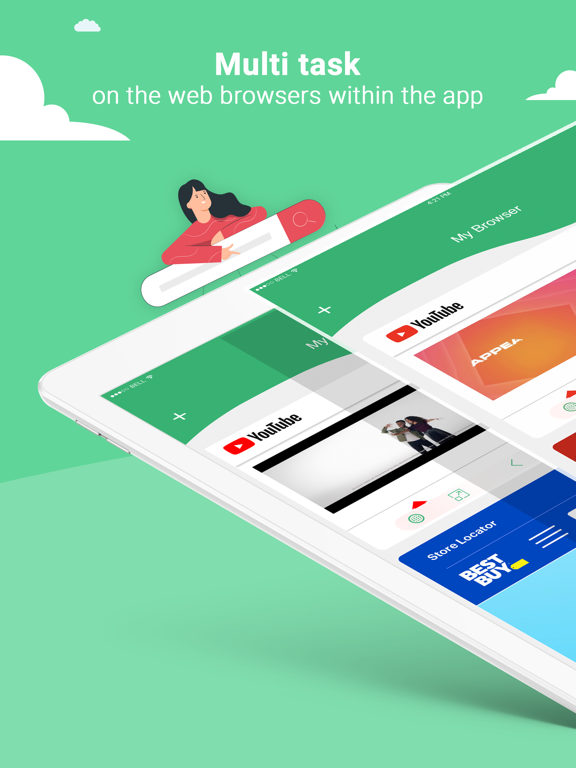 Browserd V1 iPad screenshot 1 - Utilities app