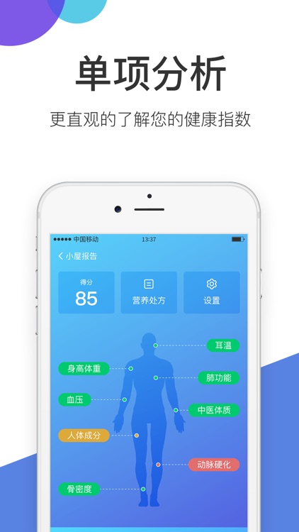 东华原健康小屋 -- 扫码版