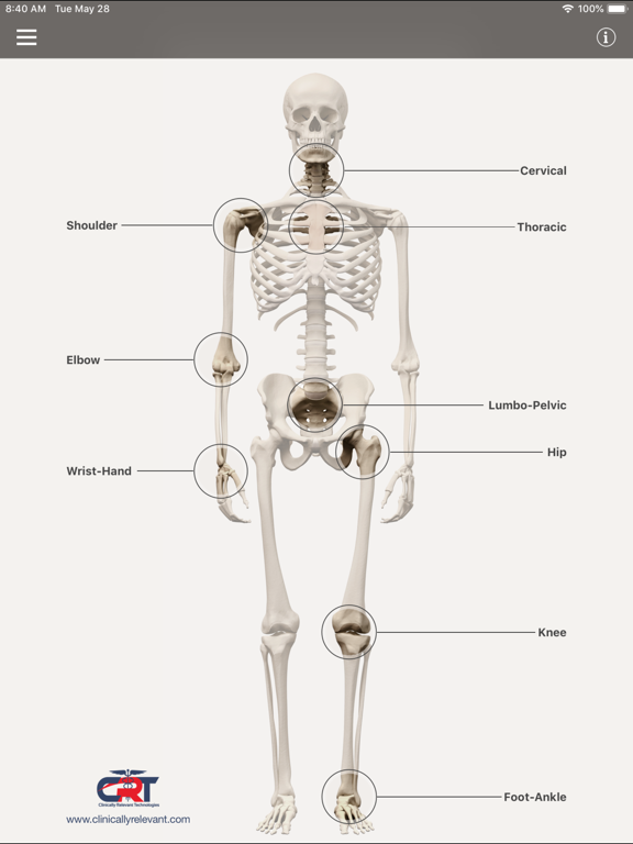 Screenshot #4 pour CORE -Clinical Orthopedic Exam
