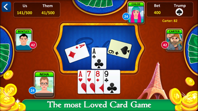 Belote: Trick-taking Card Game Screenshot