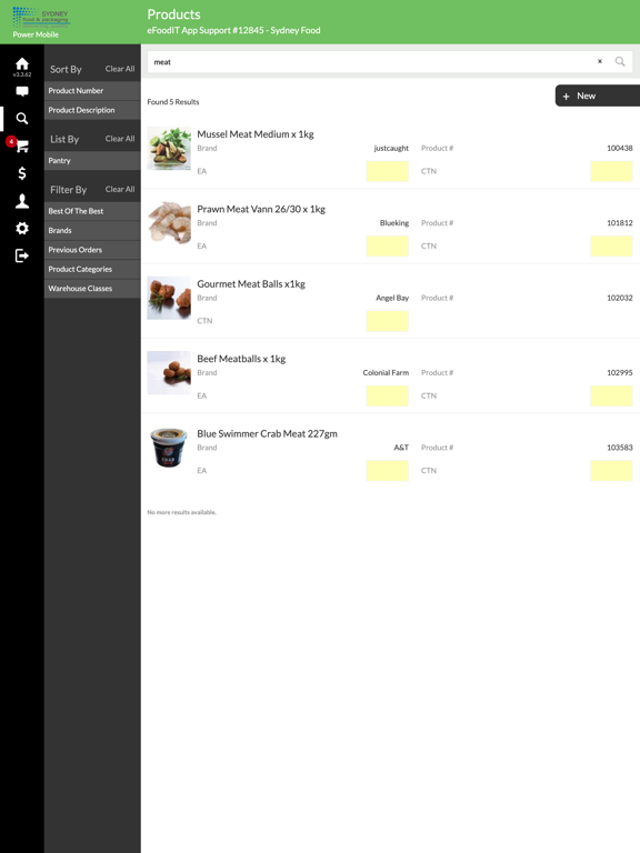 Screenshot #4 pour Sydney Food & Packaging
