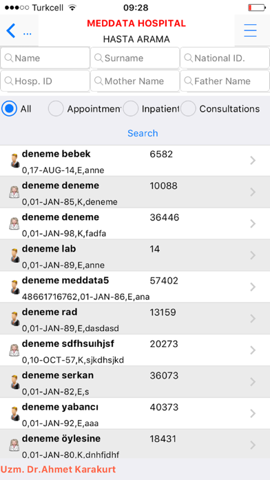 Screenshot #1 pour Meddata HIS Doctor