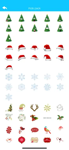 Game screenshot Christmas Stickers and Emoji mod apk
