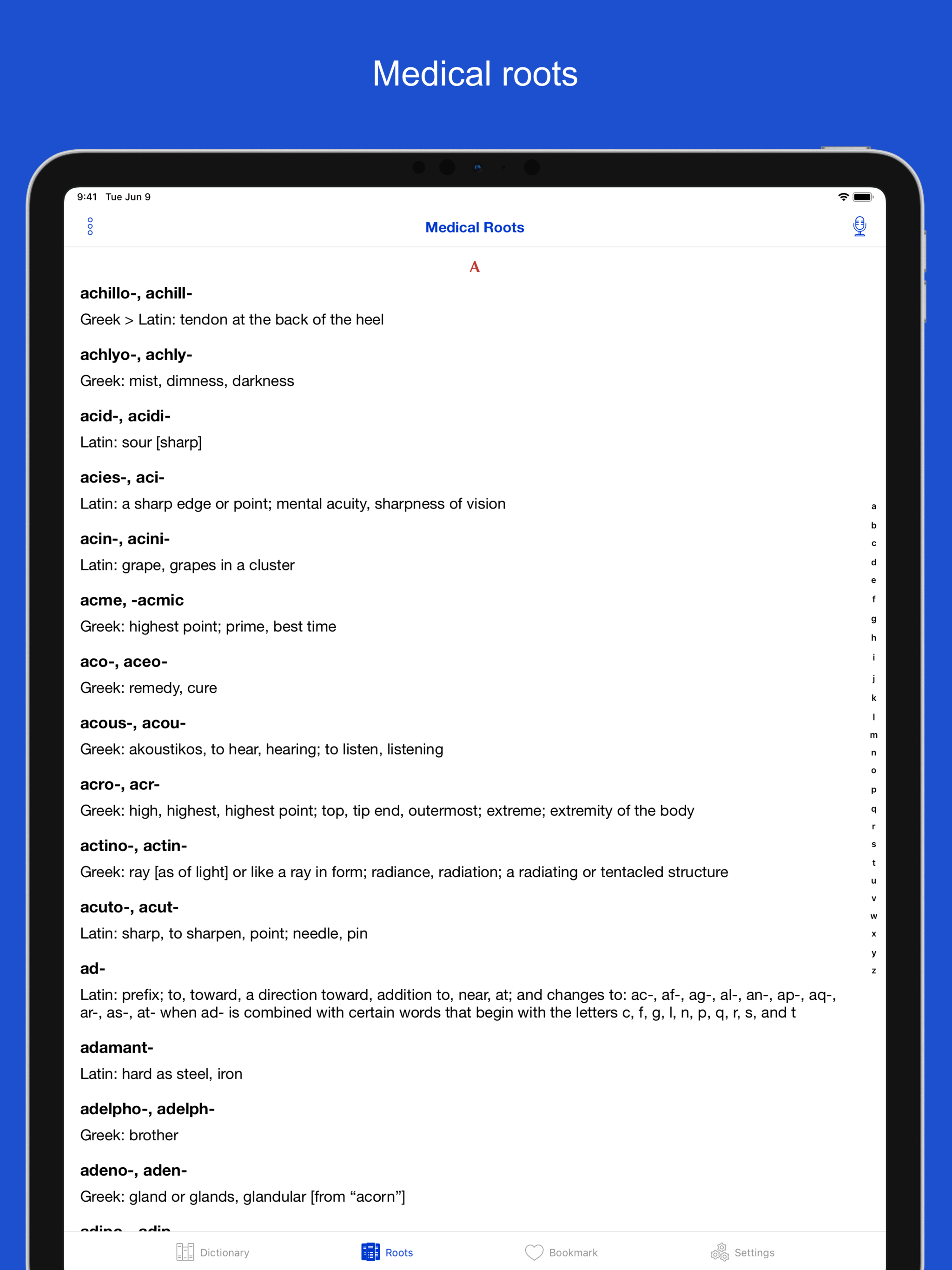 Medical Terminology Etymology screenshot 16