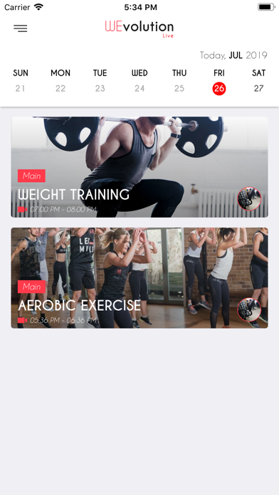 Screenshot #2 pour WEvolution Live Trainer