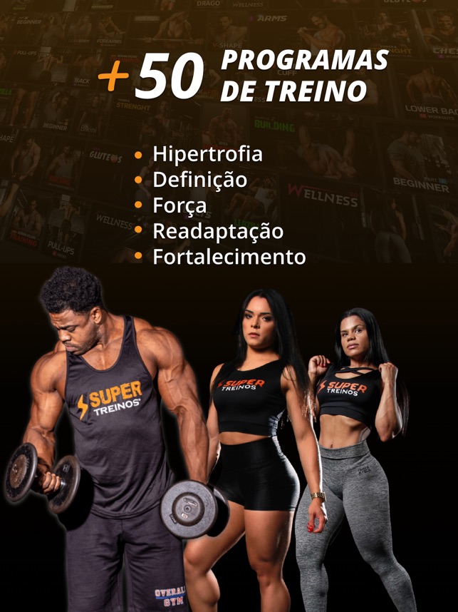 V-shape2.0 - Super Treinos App - Musculação Avançada