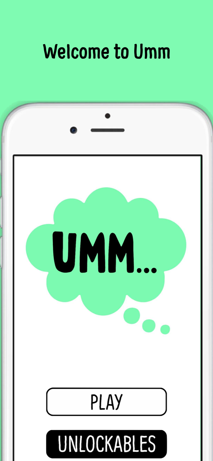 Umm Super Simple Word Game