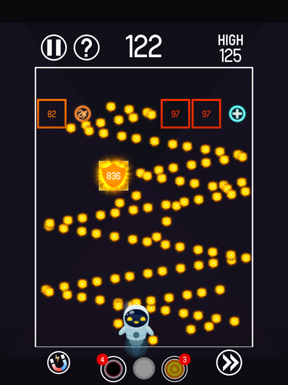 Screenshot #5 pour Noona: Swipe Brick Breaker