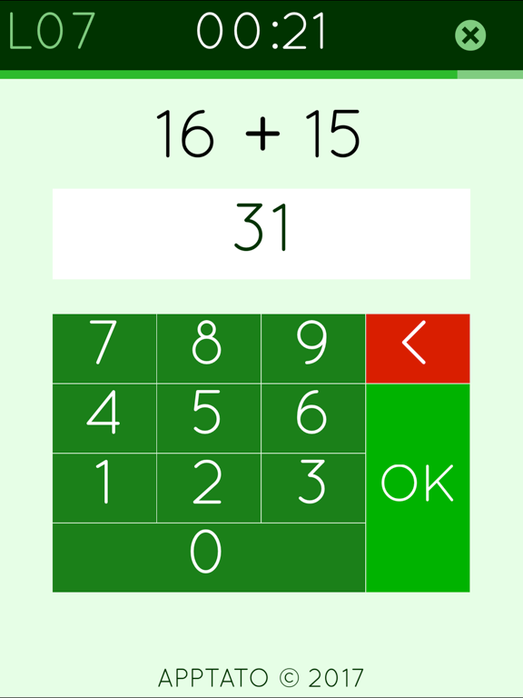 Screenshot #5 pour Addition Mathe 2 (Complète)