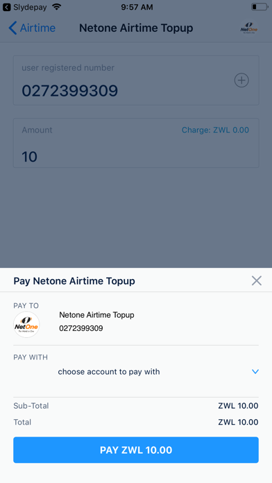 Slydepay Zimbabwe Screenshot