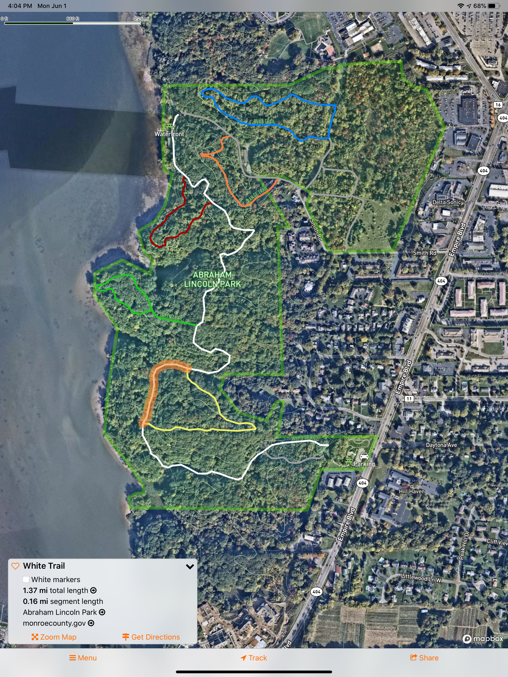 #TrailsRoc Maps