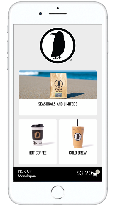 Rook Coffee App Screenshot