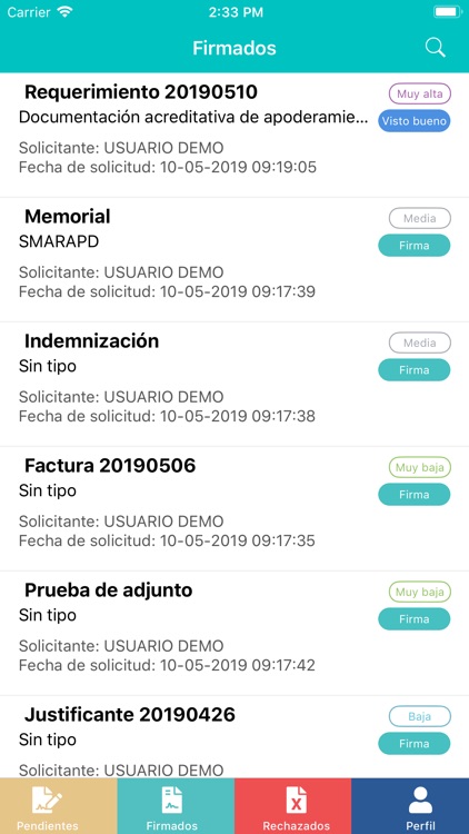 Portafirmas Cividas screenshot-4