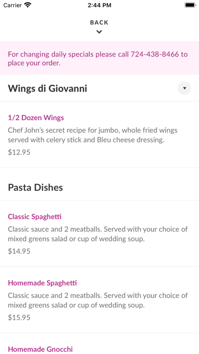 Caporella's Screenshot
