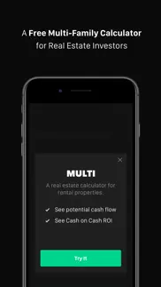 multi - multifamily calculator iphone screenshot 1