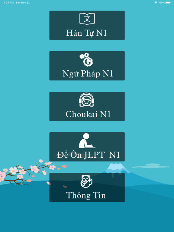 Screenshot #4 pour Học Tiếng Nhật JLPT Sensei