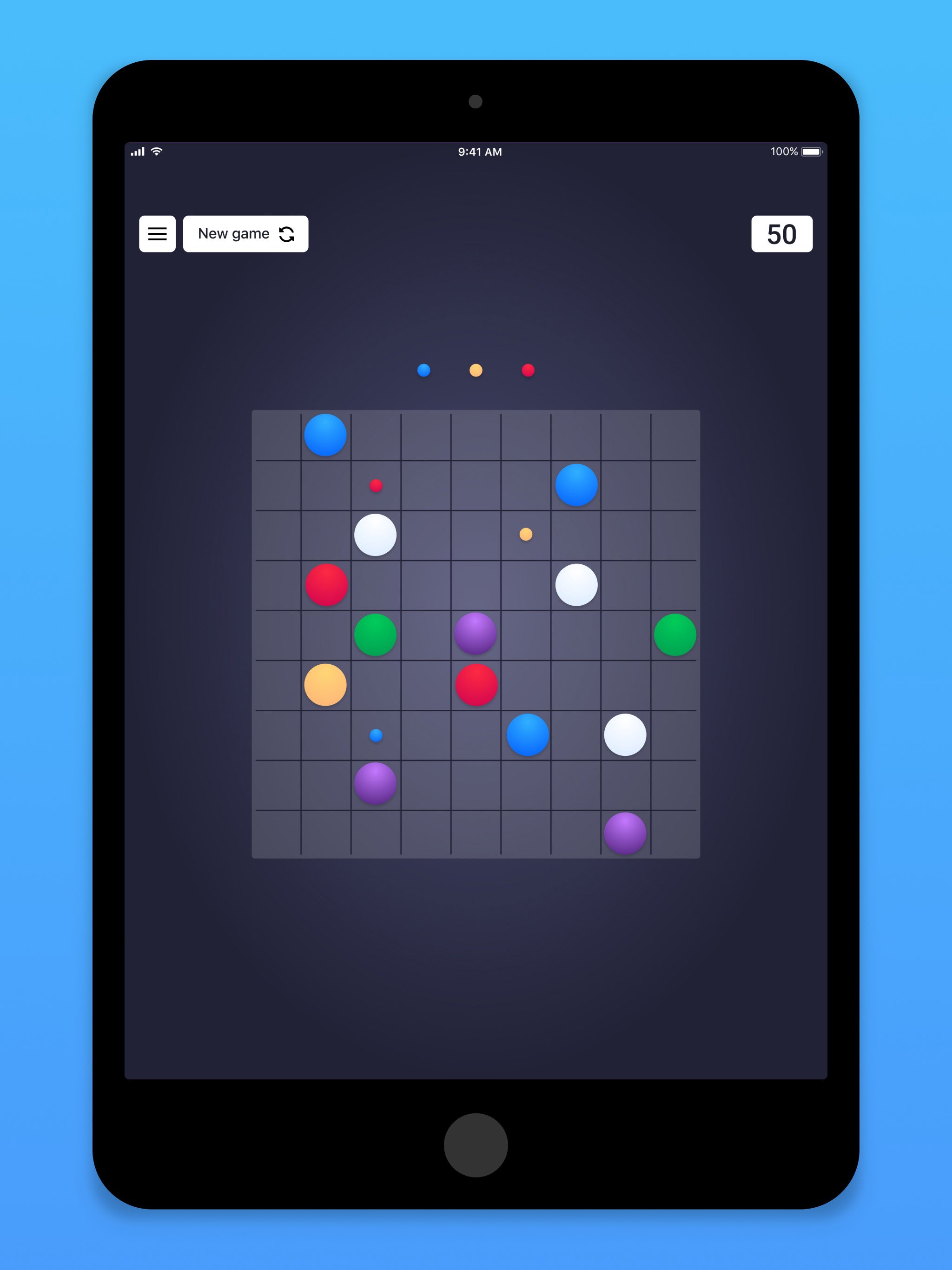 Color Lines 98 Bubbles Classic screenshot 5