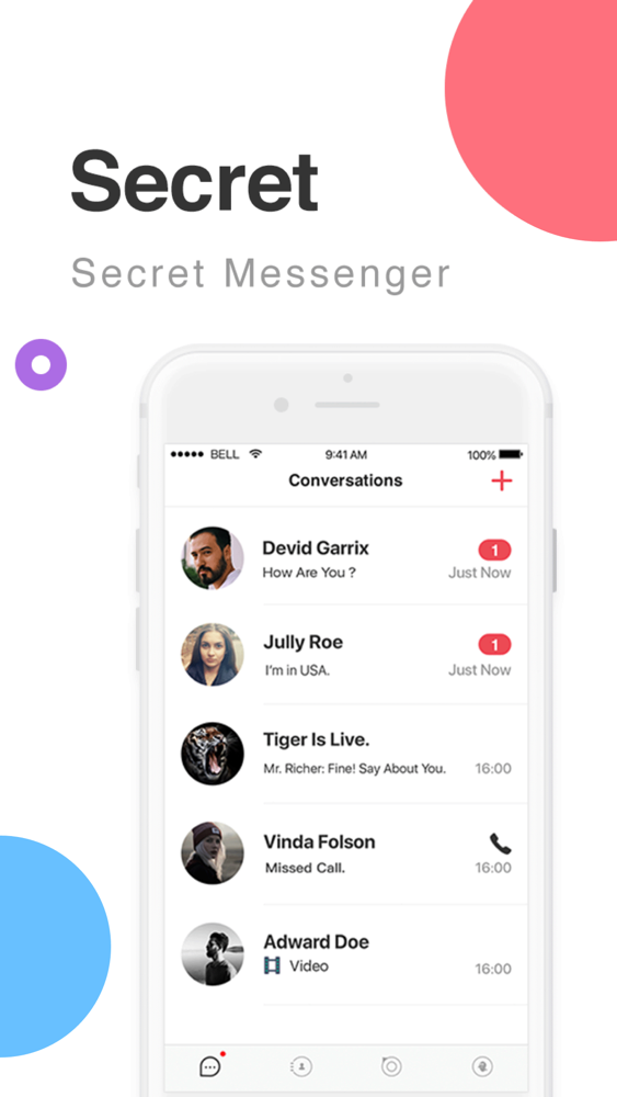 secret messenger app