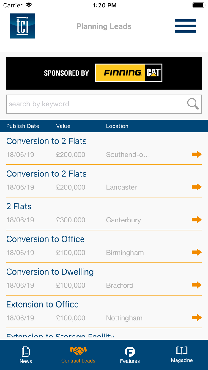 The Construction Index News