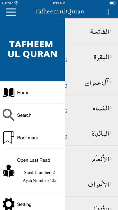 Tafheem ul Quran - in English screenshot 2