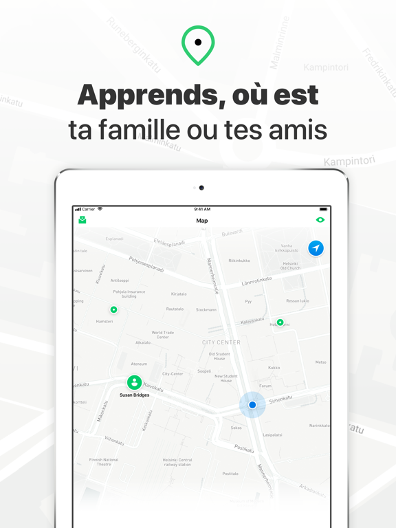Screenshot #4 pour Localiser Amis - traqueur GPS