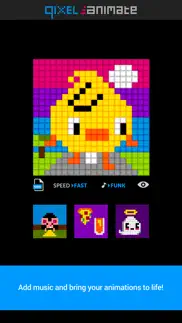 qixel - pixel animation maker iphone screenshot 3