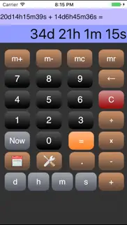 time calculator* iphone screenshot 1