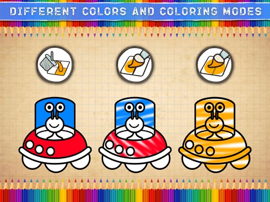 Baby games: my simple coloring iPad screenshot 3 - Games app
