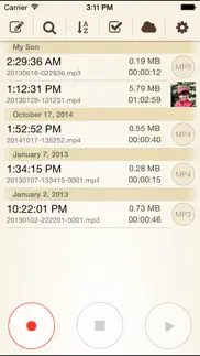voice record pro 7 full iphone screenshot 3