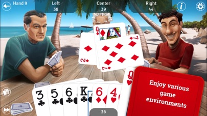 Screenshot #2 pour Hearts LITE - Card Game