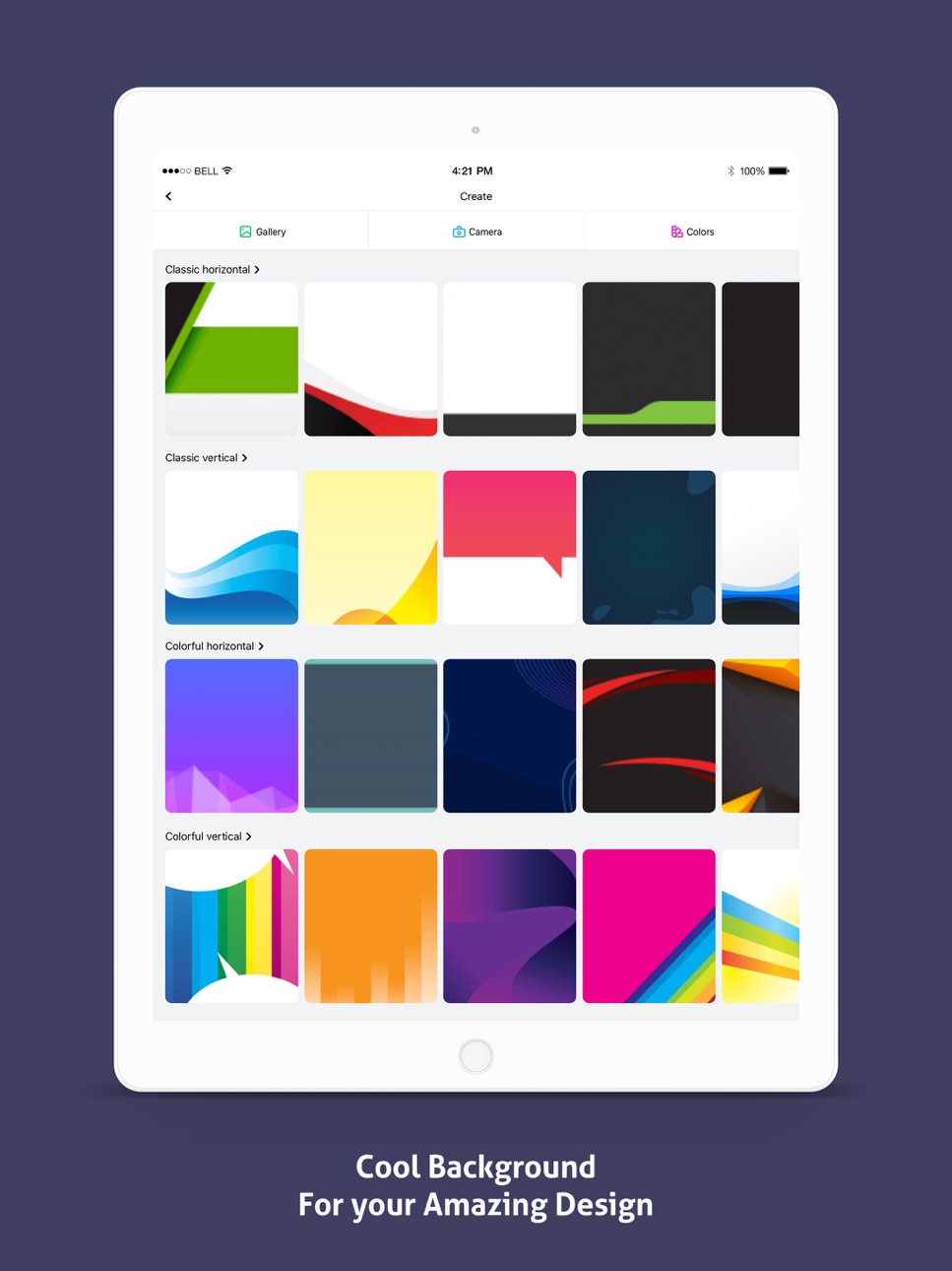 iPad screenshot